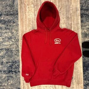 Vans Red Logo Pullover Hoodie